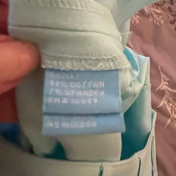 J.McLaughlin Scalloped Hem Mint Green Shorts - Size 6 - Picture 10 of 11